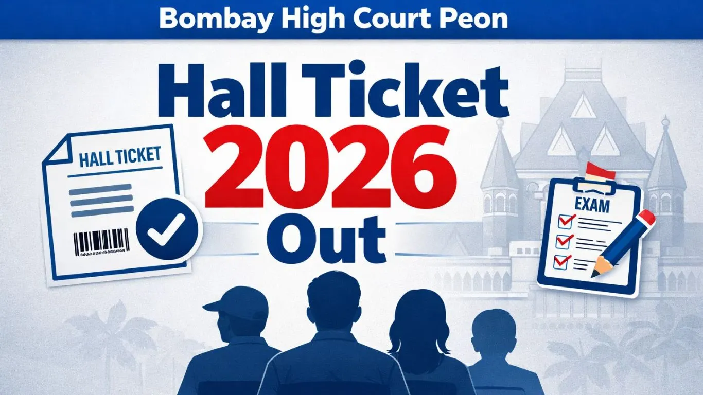 Bombay High Court Peon Hall Ticket 2026 Download