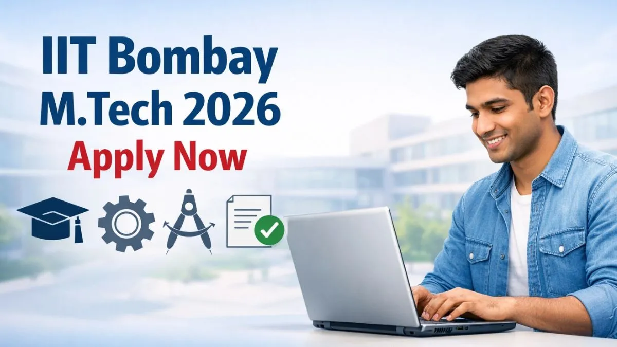 IIT Bombay M.Tech Admission 2026 apply online