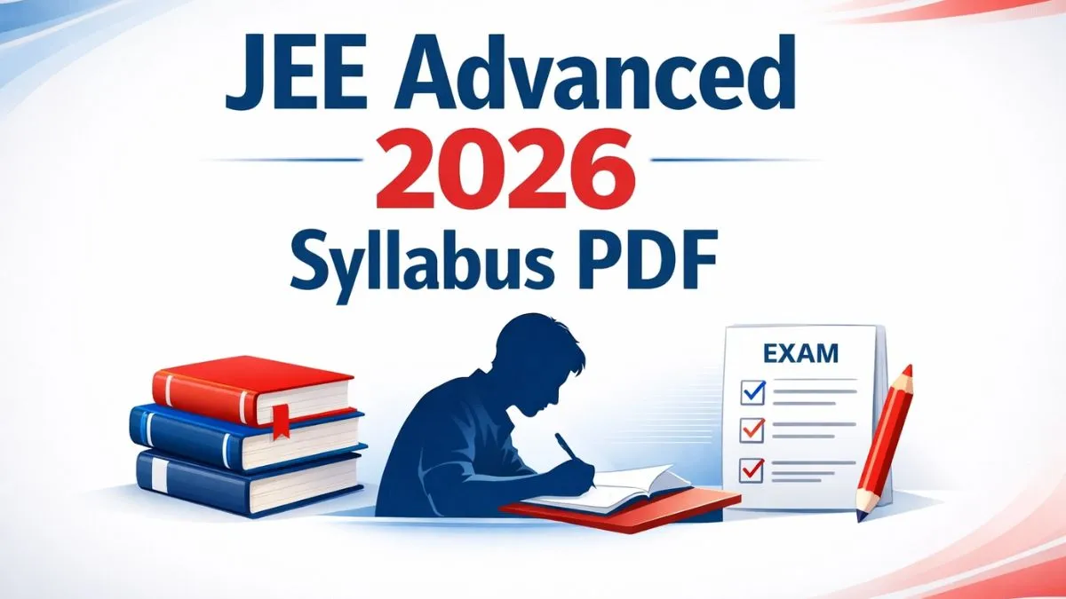 JEE Advanced Syllabus 2026 PDF with important topics