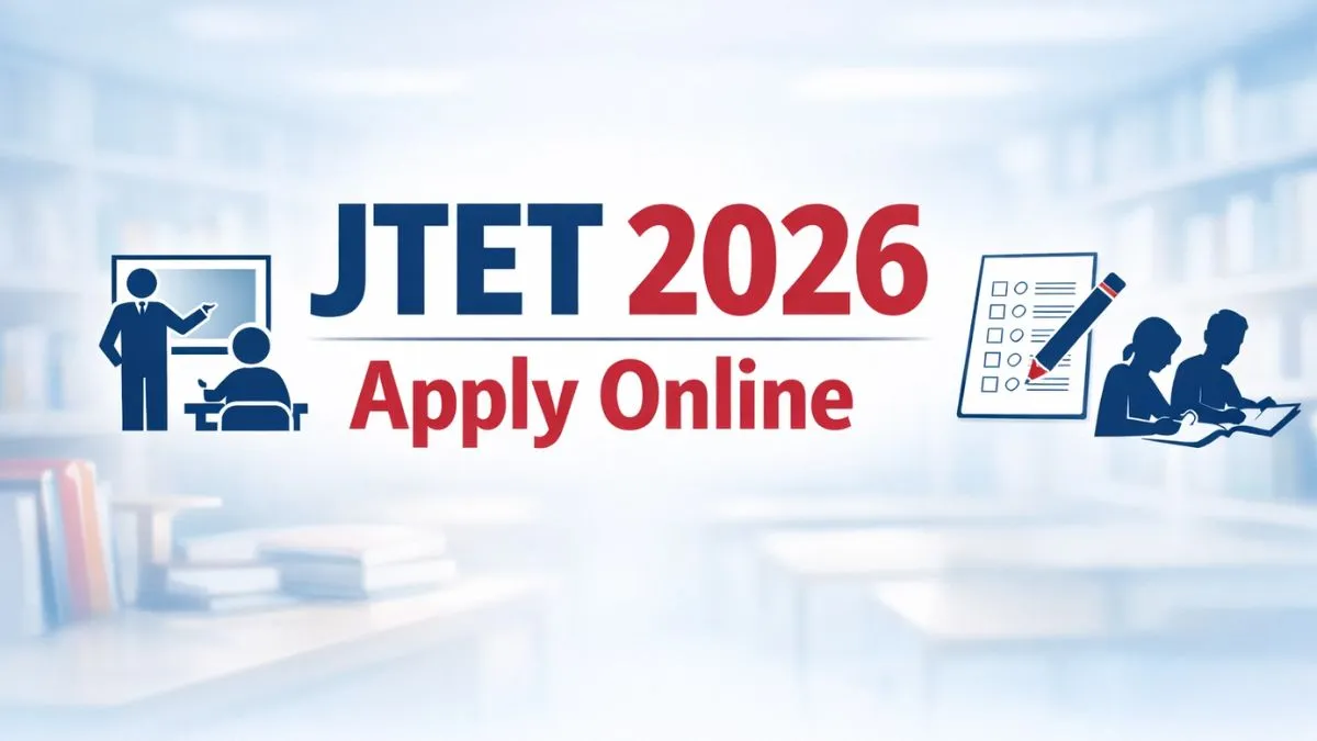 JTET Online Apply 2026 notification