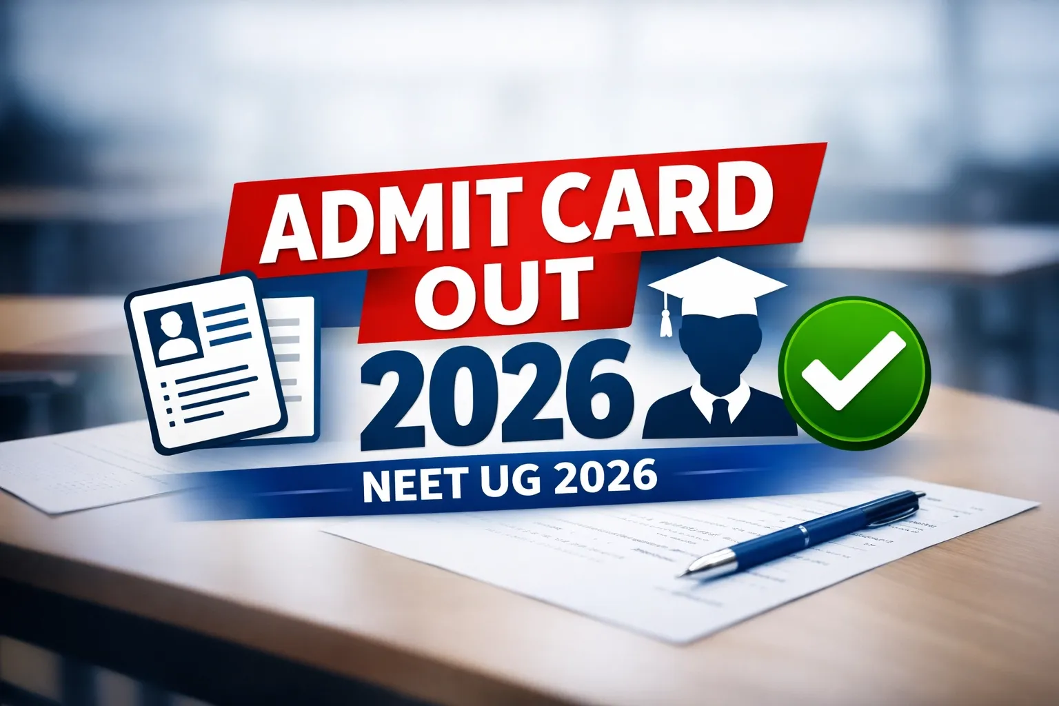 NTA NEET UG Admit Card 2026 download and exam city slip