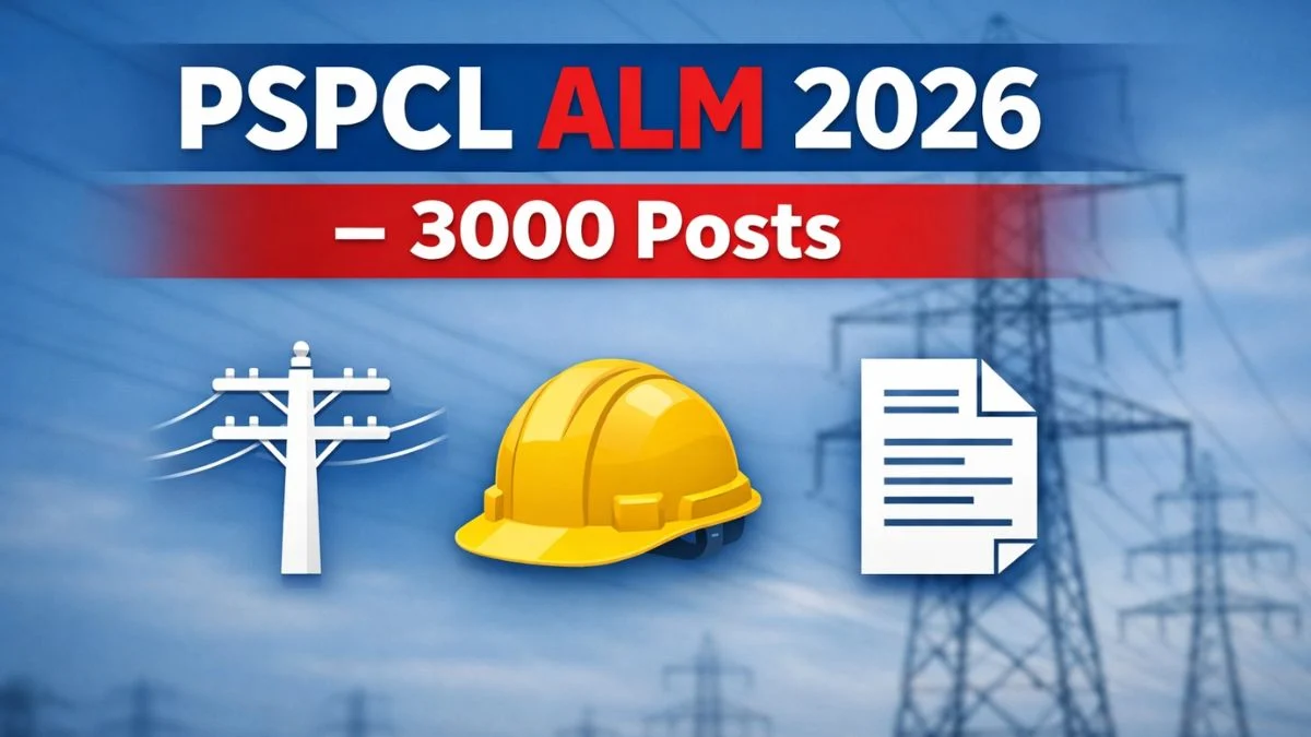 PSPCL Assistant Lineman Recruitment 2026 notification details