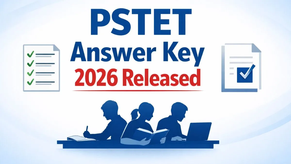 PSTET Final Answer Key 2026 download PDF