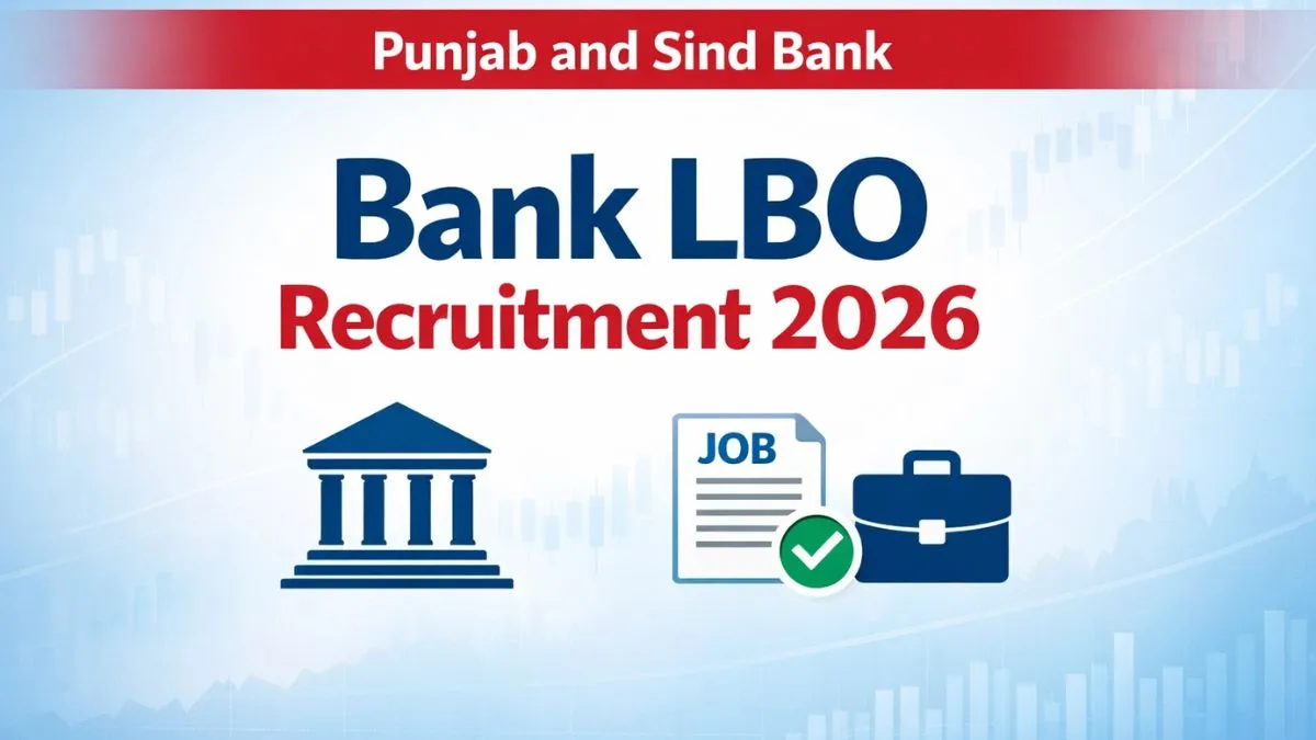 Punjab and Sind Bank LBO Recruitment 2026 notification
