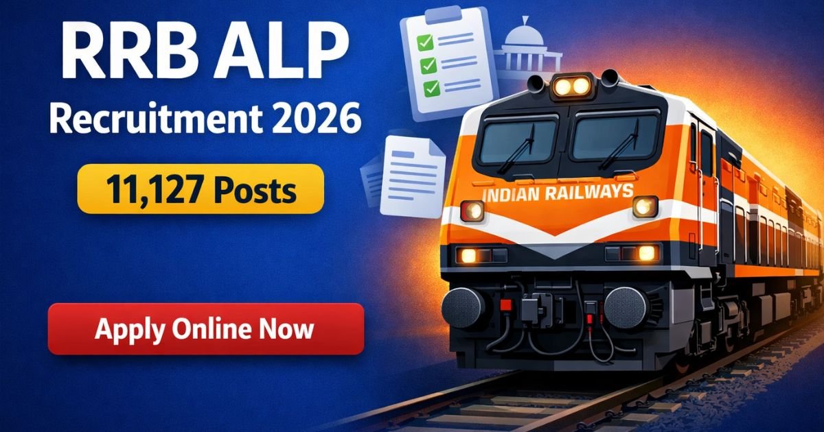 RRB ALP Recruitment 2026 apply online 11127 vacancy details