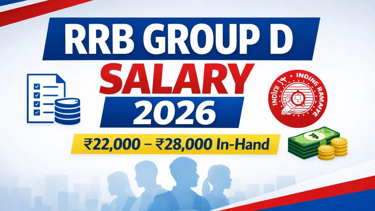 RRB Group D Salary 2026 in hand salary and pay scale details